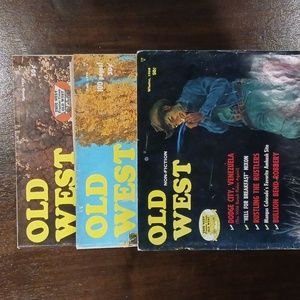 3 Vintage Old West Magazines Nonfiction
